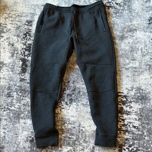 American Eagle Charcoal Gray Men's Jogger Sweatpants with Drawstring